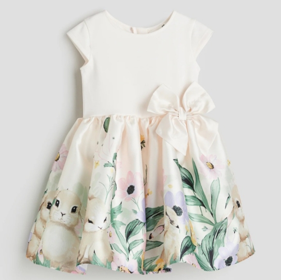 Girl's Rabbit Dress - Picture 3 of 5
